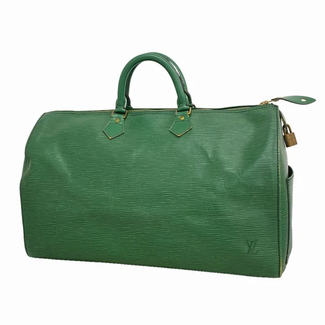 Louis Vuitton Handbag Epi Speedy 40 Borneo Green in Green from The Reluxe