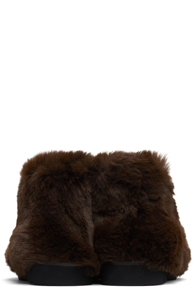 Epingler Brown Fofo Short Boots, photo 2 of 2 from SSENSE
