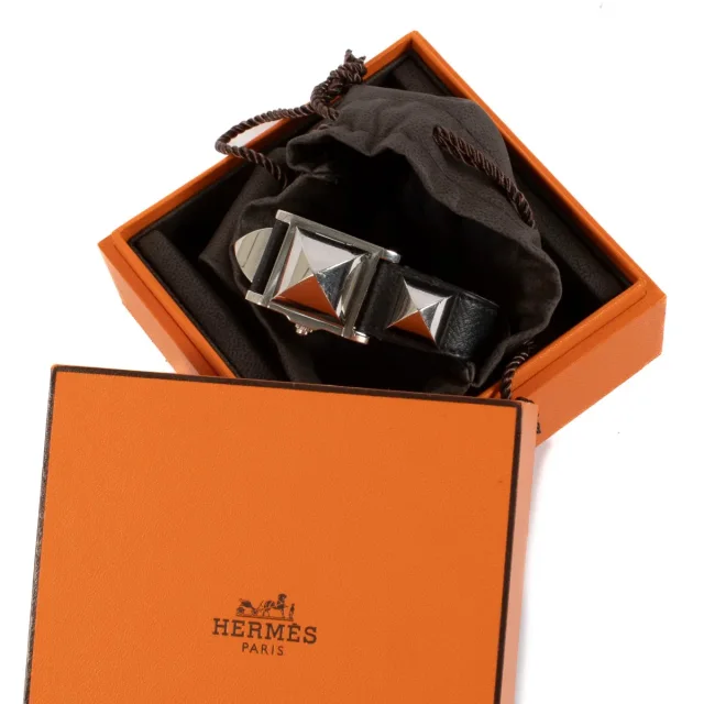 Hermès 27mm Small Medor Watch in Epsom leather from Labellov, photo 5 of 5