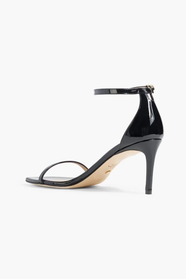 Stuart Weitzman Patent-leather sandals, photo 3 of 4 from THE OUTNET