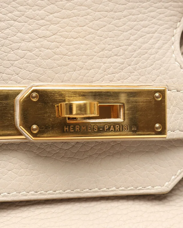 Hermès Birkin 35 Béton Togo Bag in Togo leather from A Retro Tale, photo 8 of 15