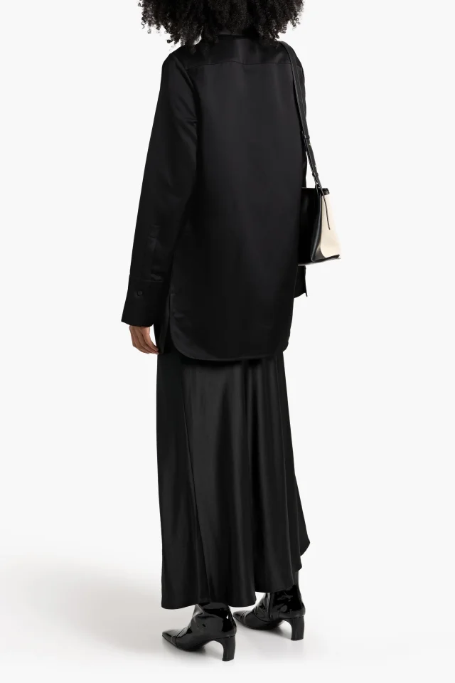 Jil Sander Cupro-Blend Satin Shirt, photo 3 of 4 from THE OUTNET
