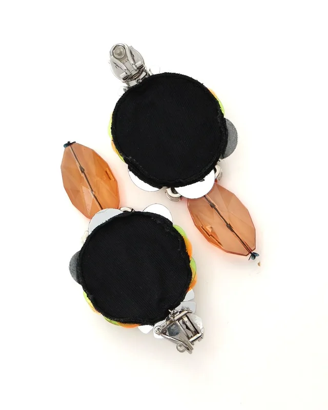 Miu Miu Sequins Clip-on Earrings from A Retro Tale, photo 3 of 4