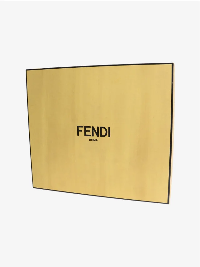Fendi Black and brown Zucca printed boots - size EU 36.5 (UK 3.5) in Black Leather from Sign of the Times, photo 8 of 8