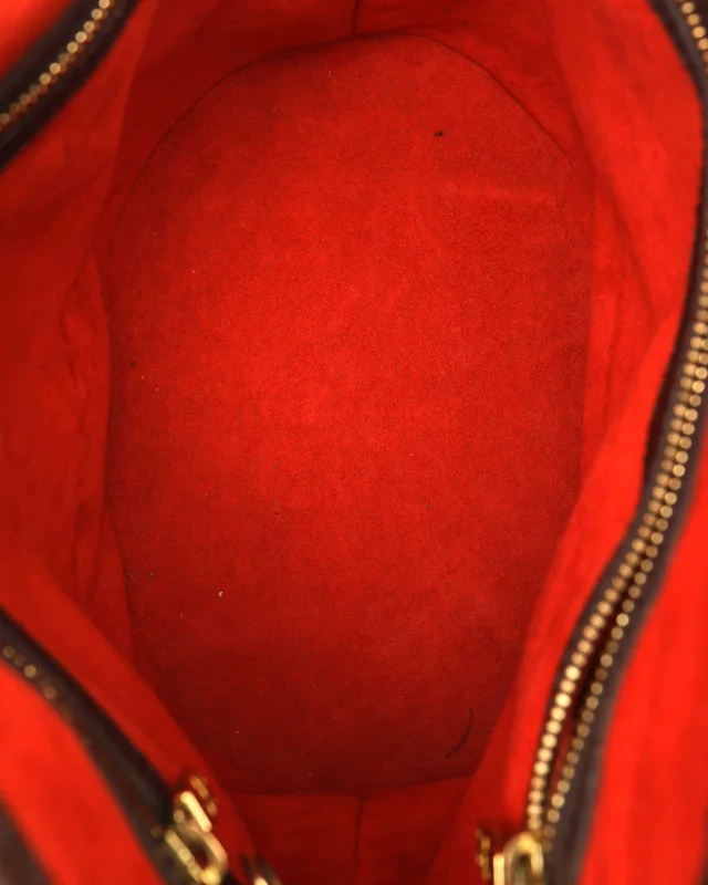 Louis Vuitton Damier Ebene Marais Bucket Bag in Brown Canvas from A Retro Tale, photo 9 of 10