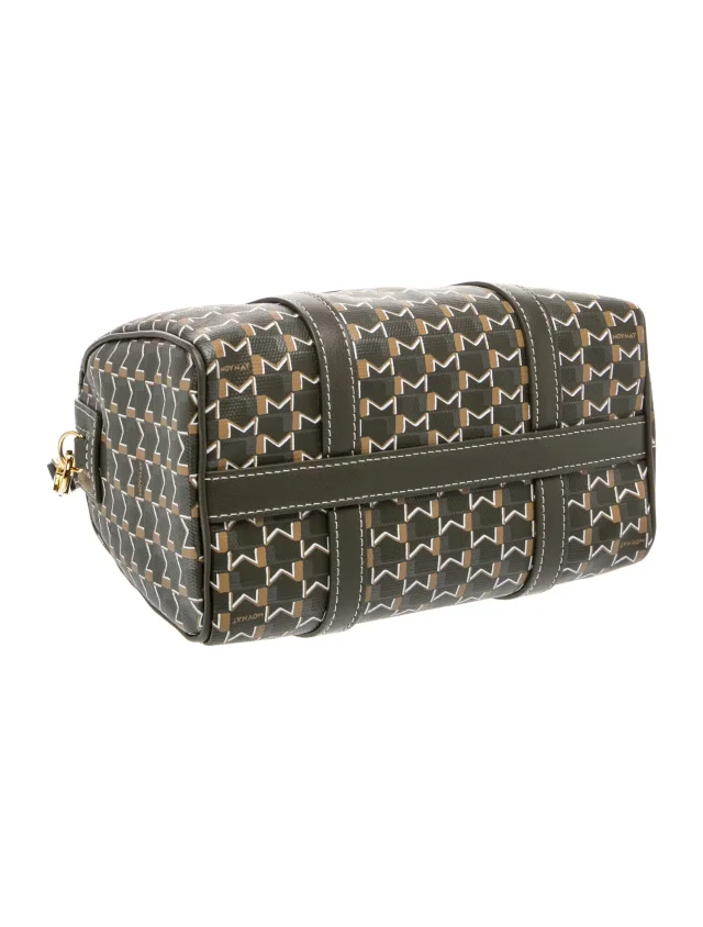 Moynat Top Handle Bag in green Canvas from The RealReal, photo 5 of 6