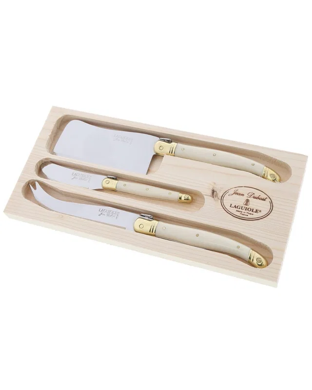 Jean Dubost 3pc Cheese Set with Cleaver, image 1 of 1 from Rue La La