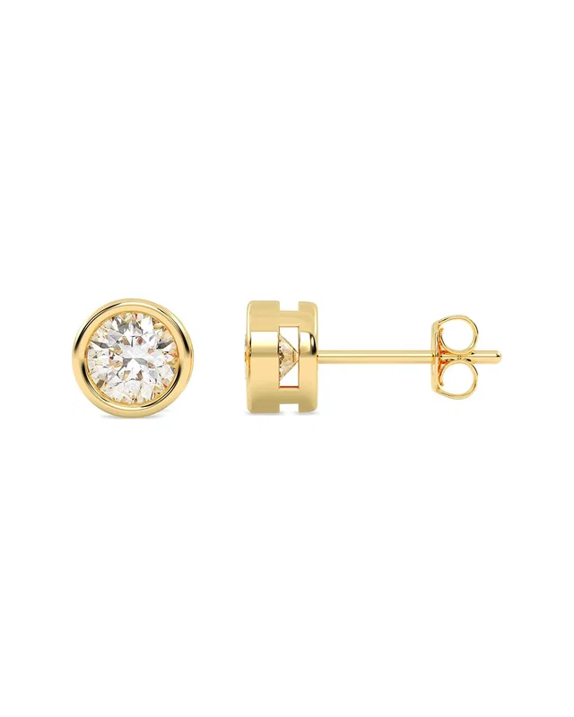 Lab Grown Diamonds 14K 1.00 ct. tw. Lab-Grown Diamond Earrings, image 1 of 1 from Gilt