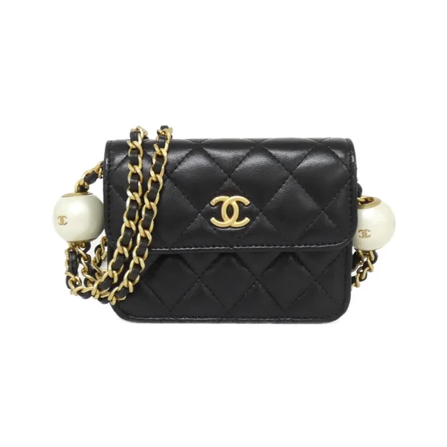 Chanel Chain Clutch Black in Black from The Reluxe