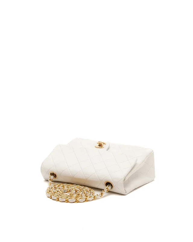 Chanel Classic Square Single Flap Bag in Woven leather from A Retro Tale, photo 4 of 12