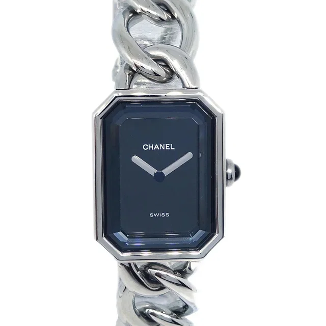 Chanel Premiere Quartz Watch Silver SS #L in Silver from AMORE Vintage Tokyo