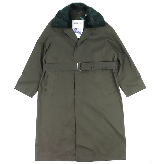 Burberry Cotton Long Coat from LuxUness
