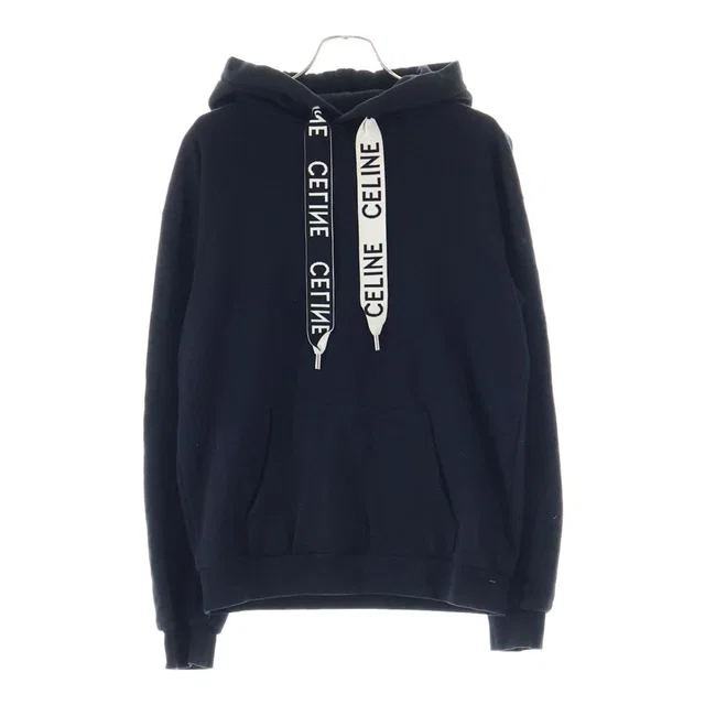 Celine Loose Hoodie Pullover Sweatshirt Black in Black from The Reluxe