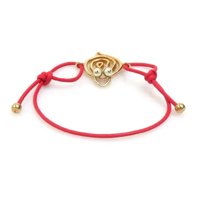 Dior Charm Bracelet in red Nylon from Poshmark