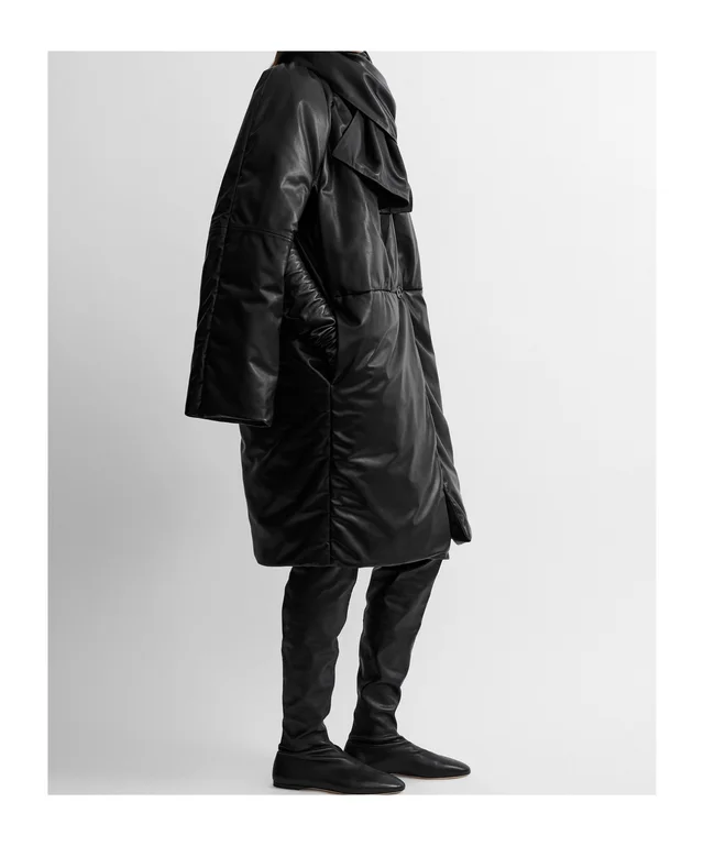Toteme Padded leather coat, photo 5 of 7 from SENSER
