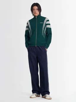 adidas Originals Baggy jeans with elastic waist in 100% Cotton, photo 2 of 3 from LUISAVIAROMA