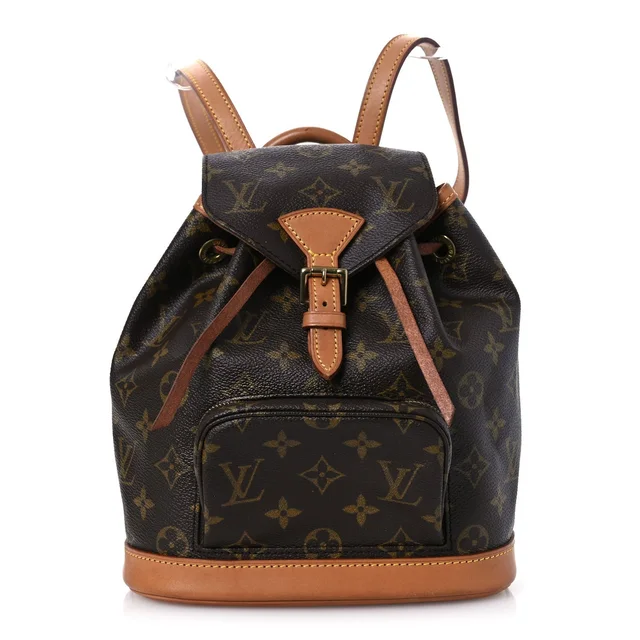 Louis Vuitton Montsouris Backpack Monogram Coated Canvas Bag - Brown in Brown Coated canvas from H&T