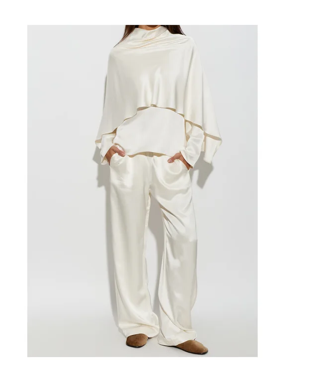 Róhe satin draped blouse, photo 4 of 4 from SENSER