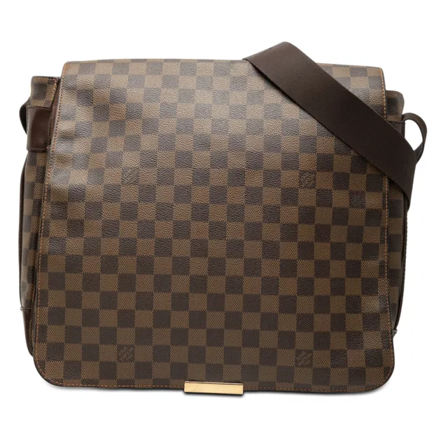 Brown Louis Vuitton Damier Ebene Bastille Crossbody Bag in Brown Canvas from Designer Revival