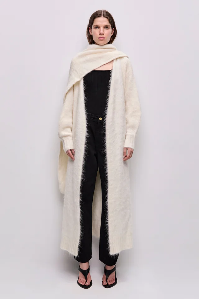 AJE Emory Long Cardigan in Beige from Aje, photo 1 of 1