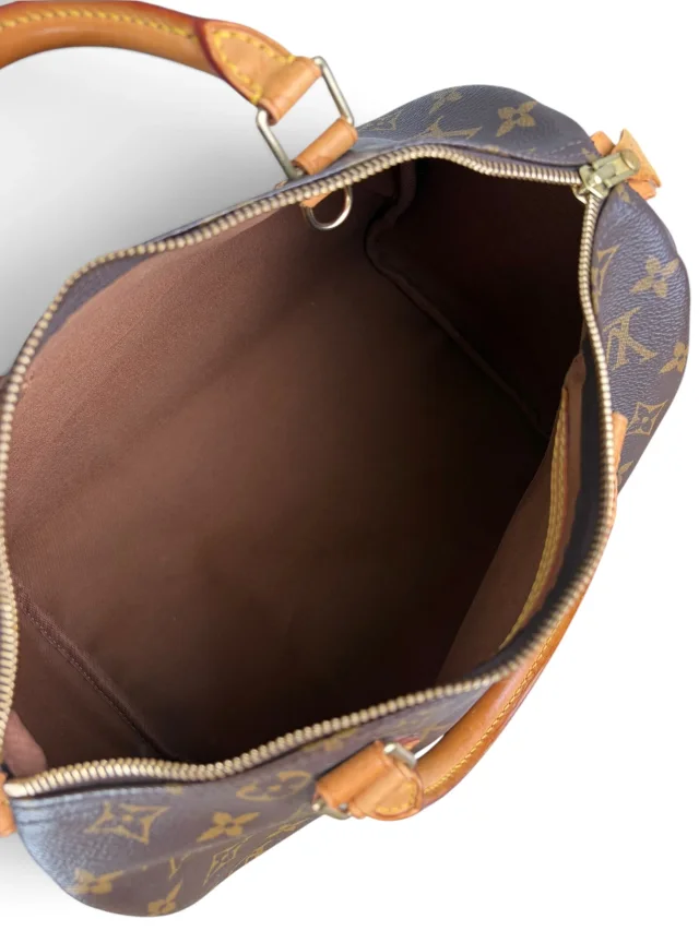 Louis Vuitton Vintage Monogram Canvas Speedy 30 in Coated canvas from Season 2 Consign, photo 9 of 10