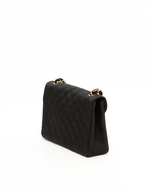 Chanel Classic Small Flap Bag in Satin from A Retro Tale, photo 3 of 12