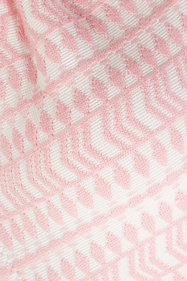 LemLem Stretch-Jacquard Bandeau Bikini Top in Baby pink, photo 4 of 5 from THE OUTNET
