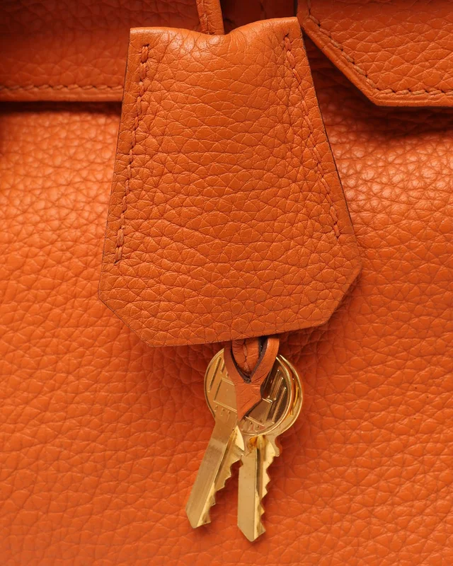 Hermès Birkin 42 Taurillon Clemence JPG Shoulder Bag in Clemence leather from A Retro Tale, photo 7 of 13