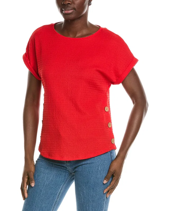 Jones New York Seabreeze Crinkle Top, image 1 of 1 from Rue La La