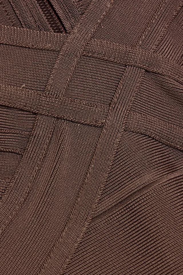 Hervé Léger Rachel Off-the-Shoulder Bandage Mini Dress, photo 4 of 4 from THE OUTNET