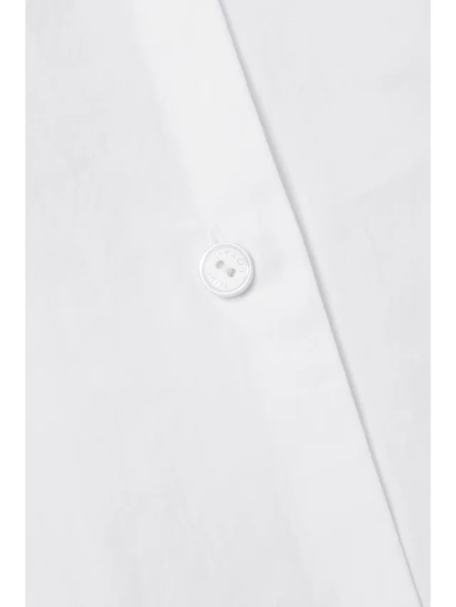 NILI LOTAN Kristen cotton-poplin shirt in white 100% Cotton, photo 5 of 5 from NET-A-PORTER (Canada)