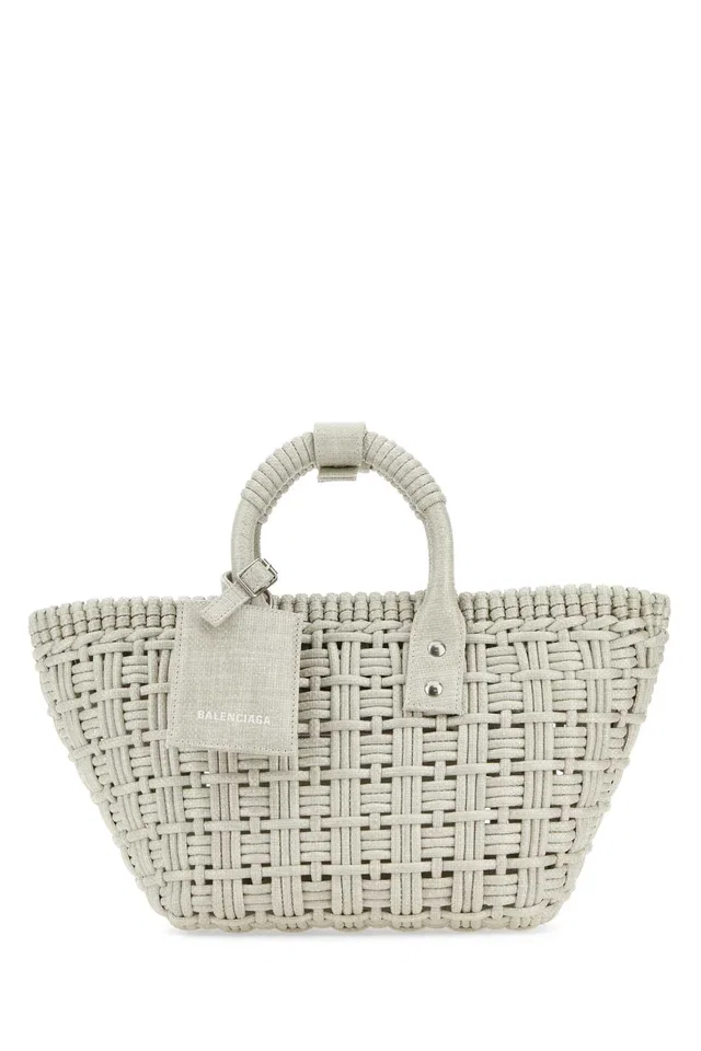 Balenciaga Woven Raffia Tote Bag — Beige in Beige Woven leather from HEWI