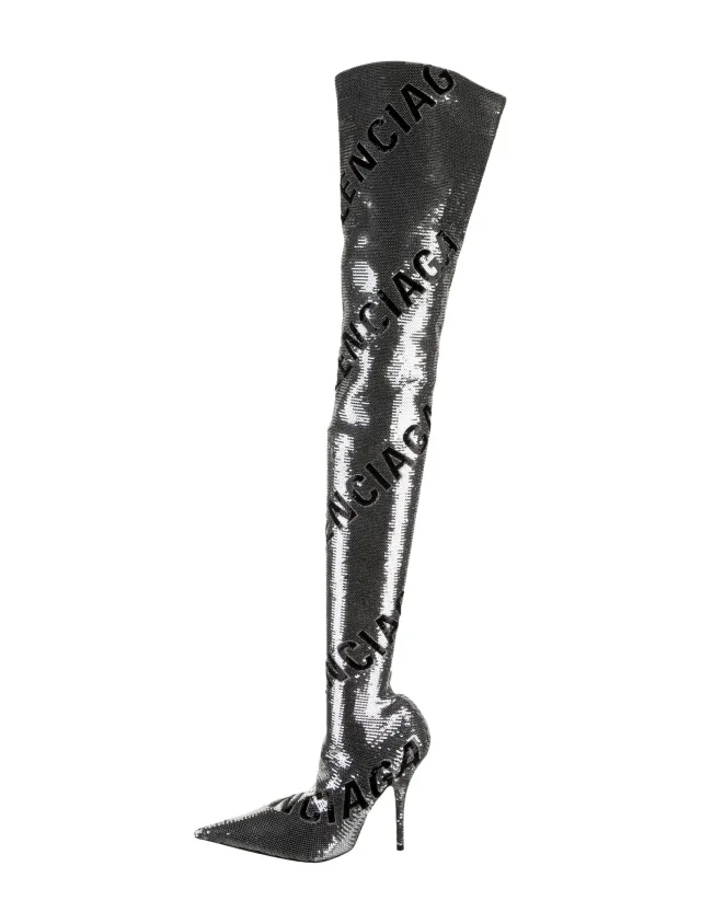 Balenciaga shoes in silver|gray from The RealReal