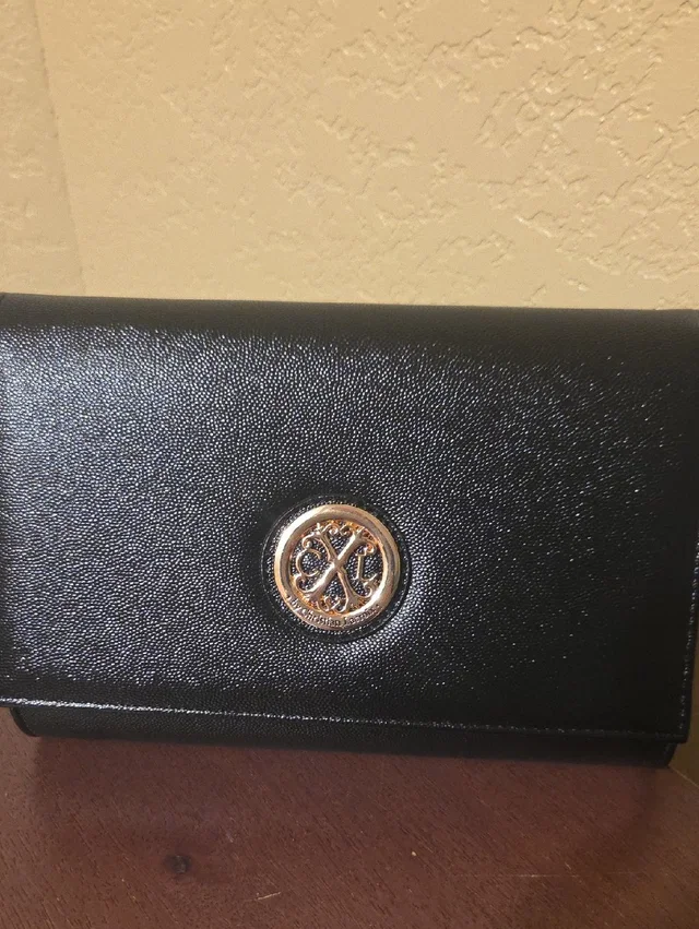 Cxl By Christian Lacroix Glam Caviar Clutch in black Caviar leather from Poshmark, photo 1 of 1