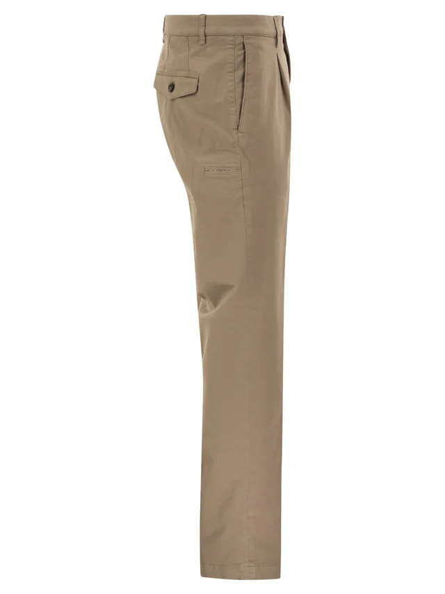 Peserico Casual trousers with belt loops, photo 2 of 4 from SENSER