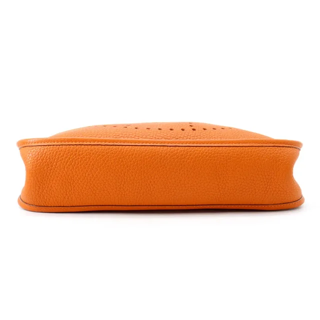 Hermès Evelyne 1 Orange Taurillon Clemence Size PM in Orange Clemence leather from GALLERY RARE, photo 4 of 18