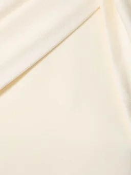 Roland Mouret Asymmetric Sleeve Dress in 75% Triacetate, 25% Polyester, photo 4 of 5 from LUISAVIAROMA
