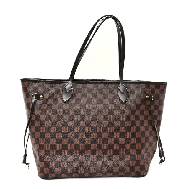 Louis Vuitton Neverfull MM Damier Ebene Coated Canvas Bag - Brown in Brown Coated canvas from H&T