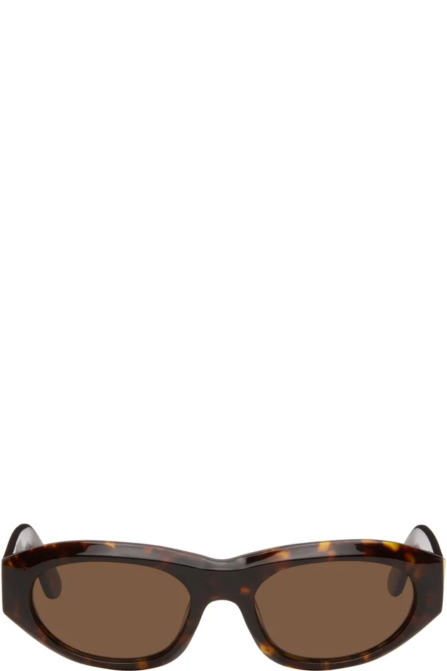 Brown Cinema Sunglasses, image 1 of 1 from SSENSE