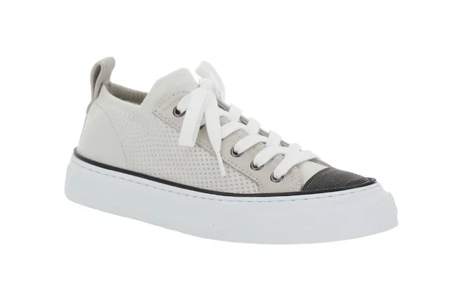 Brunello Cucinelli Sneakers 37 Beige and Grey in Beige from HEWI