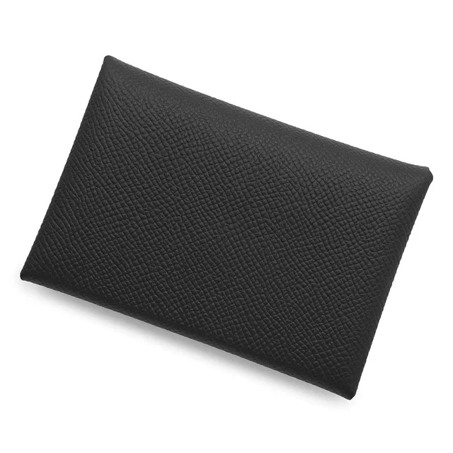 Hermès Calvi Duo Black Epsom in Black Epsom leather from GALLERY RARE