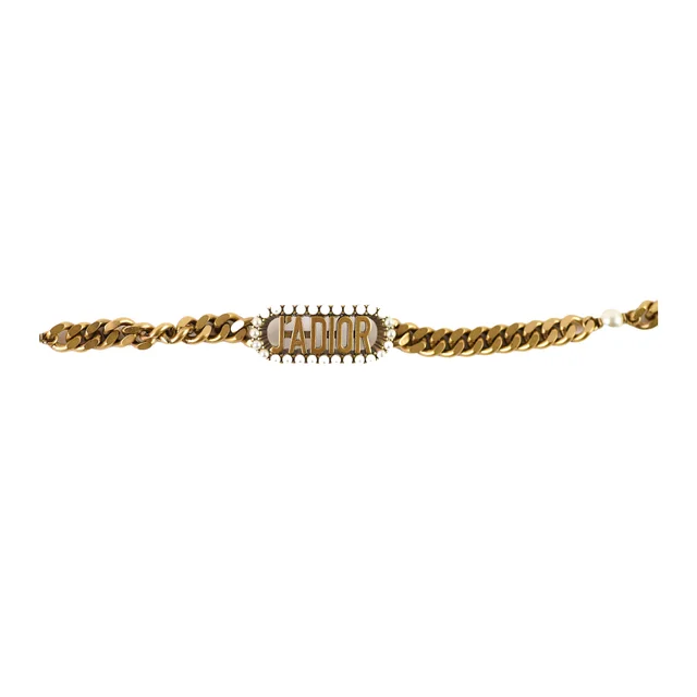 Dior J'adior Gold Necklace Costume Jewellery in Gold from The Purse Affair
