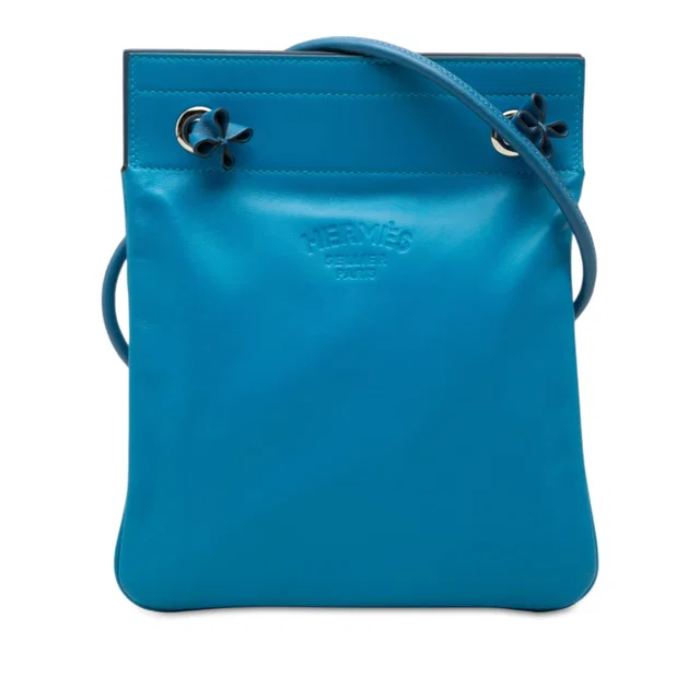 Blue Hermès Mini Swift Aline Bag in Blue Swift leather from Designer Revival, photo 1 of 1