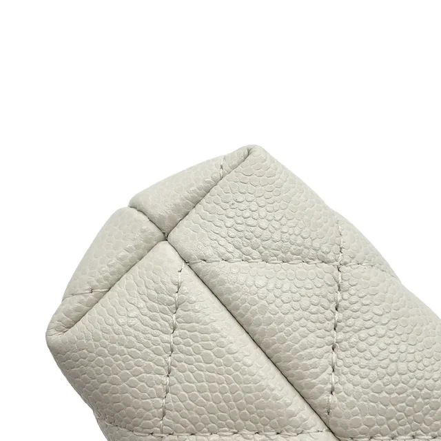 Chanel Timeless Classics Line ChainClutch Bag Light GrayAP4423 Caviar Leather in Caviar leather from GALLERY RARE, photo 8 of 13