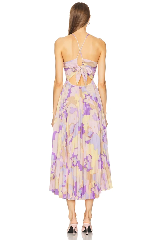 ASTR the Label Blythe Dress in Purple Multi, photo 3 of 3 from REVOLVE (Canada)
