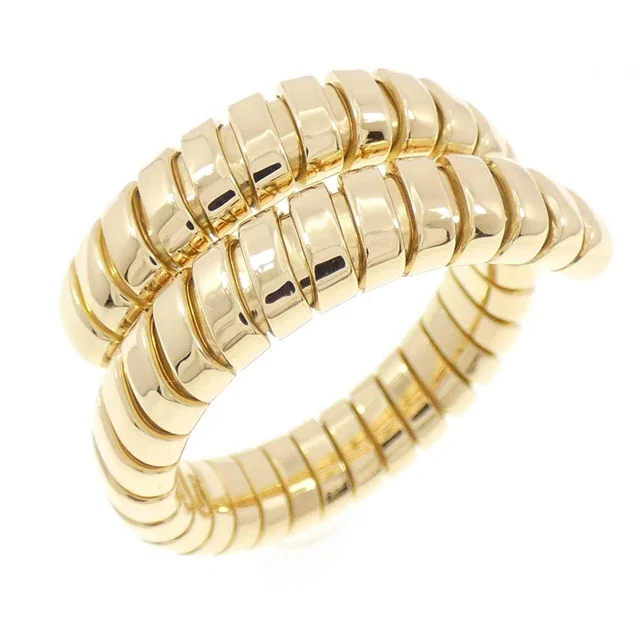 Bvlgari Tubogas Au750 Ring Size 14 from LuxUness