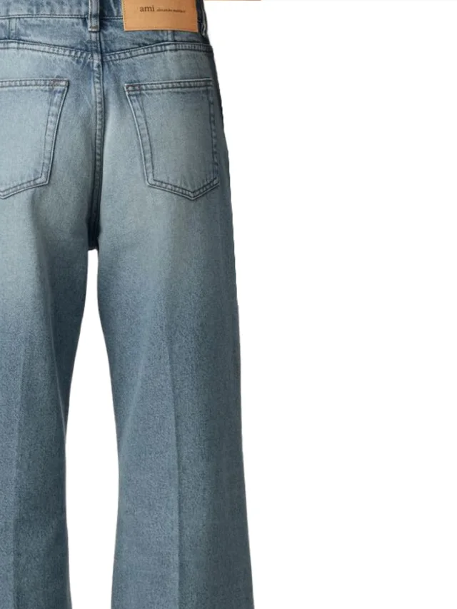 Ami Paris AMI High-Rise Flared Jeans, photo 3 of 4 from SENSER