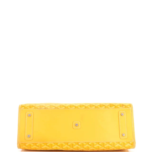 Goyard Marquises Bag Coated Canvas in yellow Coated canvas from Rebag, photo 4 of 7