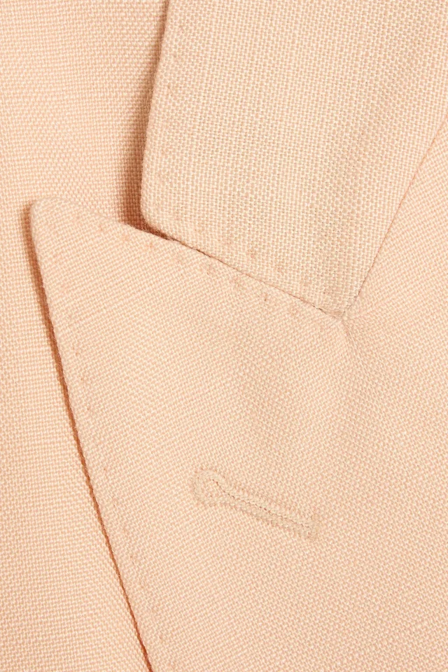 Stella McCartney Woven Blazer in Pastel orange, photo 3 of 3 from THE OUTNET