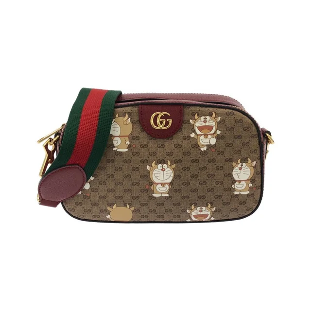 Gucci Shoulder Bag Beige in Beige Canvas from The Reluxe